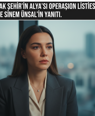 Uzak Sehirin Alyasi operasyon listesinde Iste Sinem Unsalin yaniti gemini